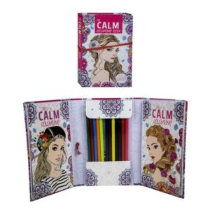 Book colouring calm